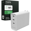 image:imageMophie Speedport70 GAN USBC Charger Block  70W Fast Wall Charger 2 USBC PD Ports Compact Foldable Prongs Made with Recycled Materials for Smartphones Tablets Headphones140W